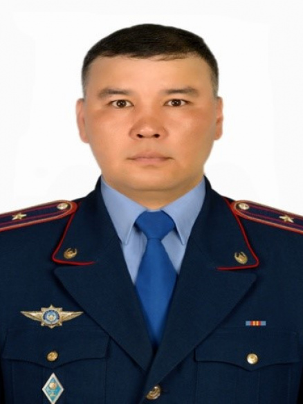 Mutarov Ardak Zholdybayevich, police major of the Central Police Station.   Phone: 87782762240