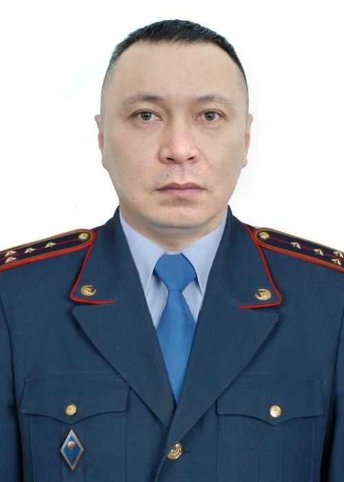 District Police Inspector Police Captain Kamalov Tlekabyl Serikovich Tel. 87765032539